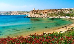 Maltese beach