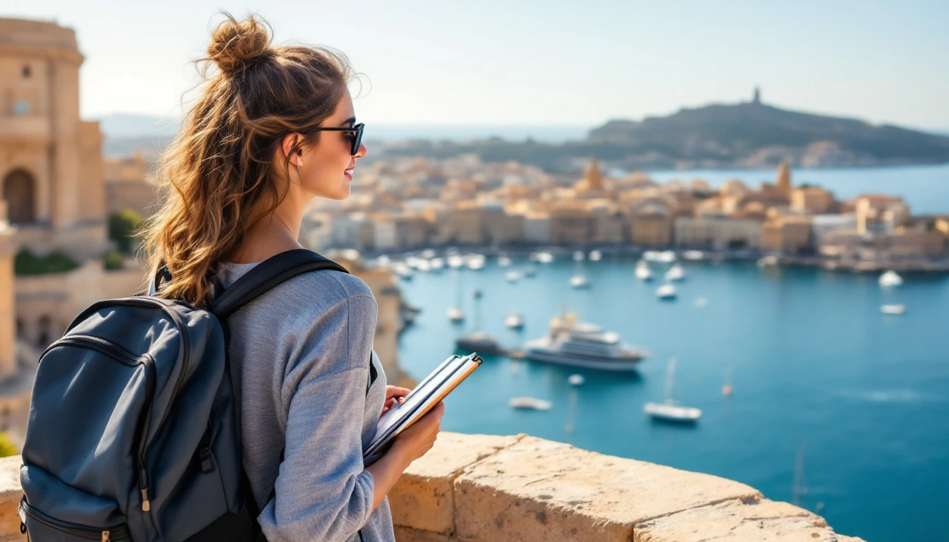 Student choosing Malta for English study in Europe
