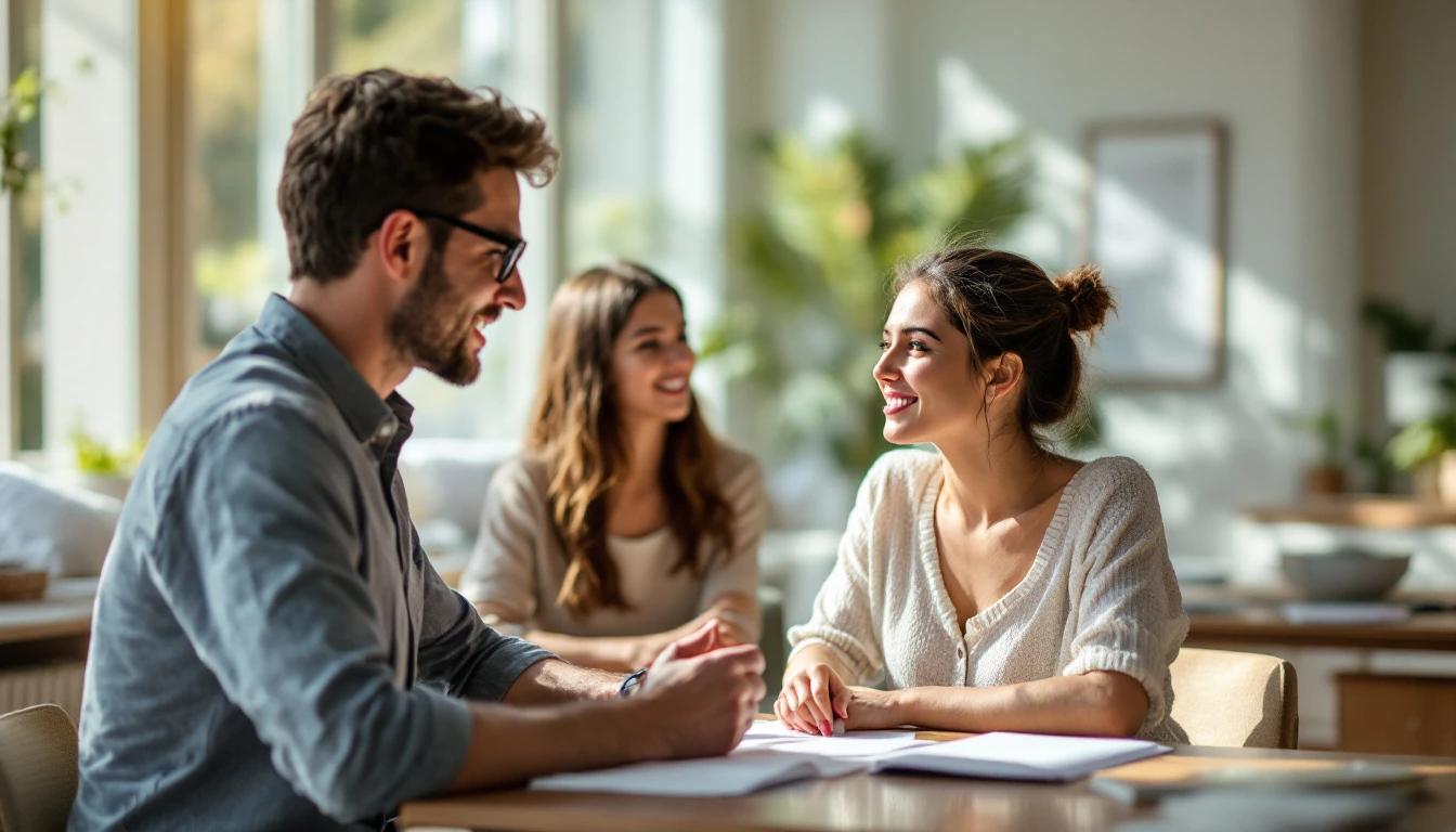 Teacher coaching English pronunciation in Malta